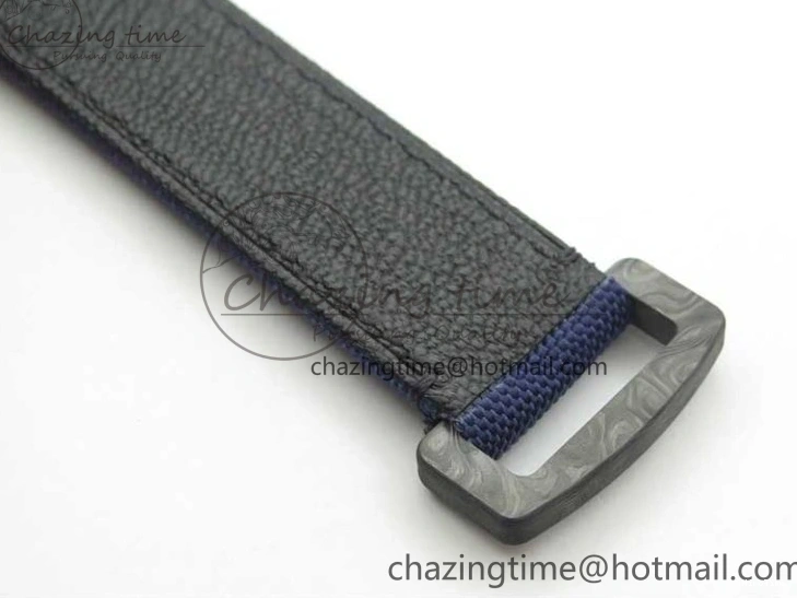 MiroTime 0406 Daytona DIW Carbon OMF Best Edition Blue Paint Dial on Deep Blue Nylon Strap A Tailored 2842